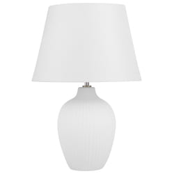 Table Lamp FERGUS Ceramic White