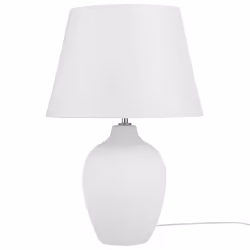 Table Lamp FERGUS Ceramic White