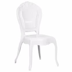 Set of 2 Dining Chairs VERMONT White