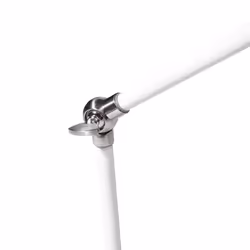 Desk Lamp HELMAND Adjustable Metal White