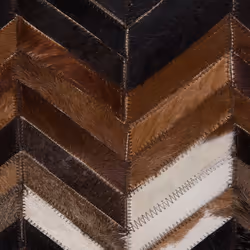 Area Rug 160 x 230 cm Leather Brown BALAT