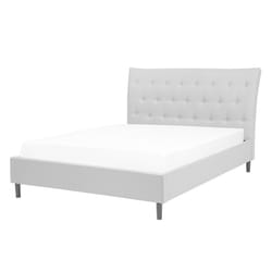 Bed Fabric SAVERNE 140 x 200 cm (EU Double) Light Grey