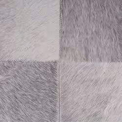 Area Rug 160 x 230 cm Leather Grey ALACAM