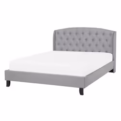 Bed Fabric BORDEAUX 140 x 200 cm (EU Double) Light Grey