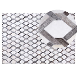 Rug AYDIN 140 x 200 cm Leather Grey