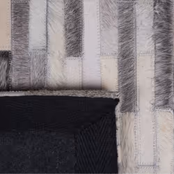 Area Rug 160 x 230 cm Leather Grey AHILLI - Additional view 4