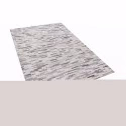 Area Rug 140 x 200 cm Leather Grey AHILLI