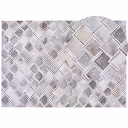 Rug AGACLI 160 x 230 cm Leather Grey