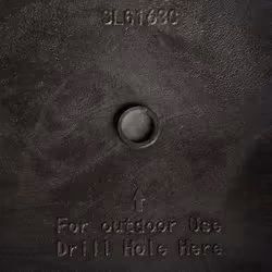 Plant Pot Stone Grey 31x31x58 ABDERA - Additional view 5