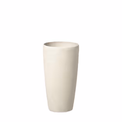 Plant Pot Stone White 23x23x43 ABDERA