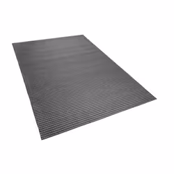 Wool Area Rug 140 x 200 cm Dark Grey KILIS