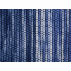 Area Rug 140 x 200 Wool Polyester Blue KAPAKLI - Additional view 4