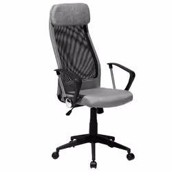 Office Chair Swivel PIONEER Dark Grey