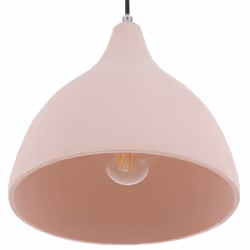 Concrete Pendant Lamp Pink LAMBRO
