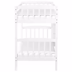 Bunk Bed Pine Wood REVIN 90 x 200 cm (EU Single) White - Additional view 4