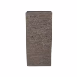 Plant Pot 40 x 40 x 81 cm Brown GAZA