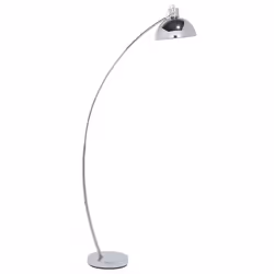 Floor Lamp DINTEL Metal Silver