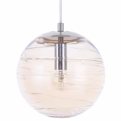 Glass Pendant Lamp Gold MIRNA
