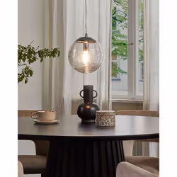 Glass Pendant Lamp Transparent MIRNA