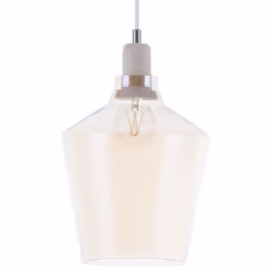 Glass Pendant Lamp Gold SANTON
