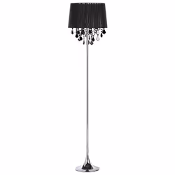 Floor Lamp EVANS Metal Black