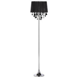 Floor Lamp EVANS Metal Black