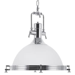 Metal Pendant Lamp White EBRON