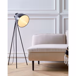 Floor Lamp TAMEGA Metal Black