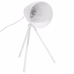 Table Lamp TAMEGA Adjustable Metal White