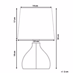Table Lamp AGUEDA Black - Additional view 3