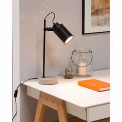 Desk Lamp MUNDAKA Adjustable Metal Black