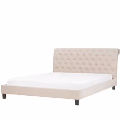 Bed Fabric REIMS 180 x 200 cm (EU Super King) Beige