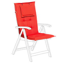 Back/Seat Cushion TOSCANA 50 x 70 cm Red