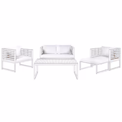 Outdoor Cushion Cover Set BERMUDA Off-White