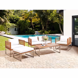 Outdoor Cushion Cover Set BERMUDA Off-White