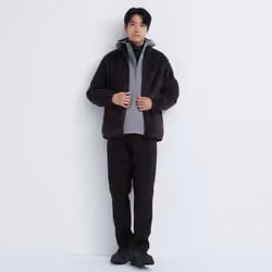 Uniqlo Japan Heattech Warm Easy Pants - 09 BLACK/XS