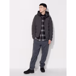 Uniqlo Japan Heattech Warm Easy Pants - 08 DARK GRAY/3XL