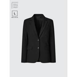 UniqLo Japan Stretch TaiLored Jacket  Set Up  L - 09 BLACK/66