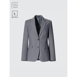 UniqLo Japan Stretch TaiLored Jacket  Set Up  L - 05 GRAY/62