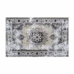 Vintage Area Rug 140 x 200 cm Grey ALMUS