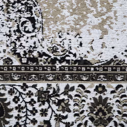 Vintage Area Rug 140 x 200 cm Grey ALMUS
