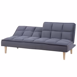 Sofa Bed SILJAN Fabric Dark Grey 3 Seater