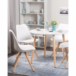 Set of 2 Dining Chairs DAKOTA White - Additional view 4