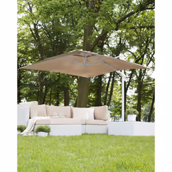 Cantilever Parasol 250 cm MONZA Sand Beige