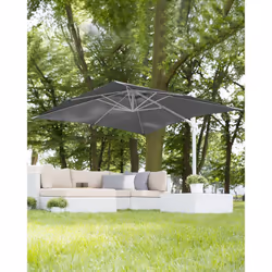 Cantilever Parasol 250 cm MONZA Dark Grey