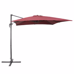 Cantilever Parasol 250 cm MONZA Burgundy