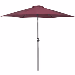 Market Parasol 270 cm VARESE Red