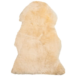 Sheepskin Rug Beige ULURU