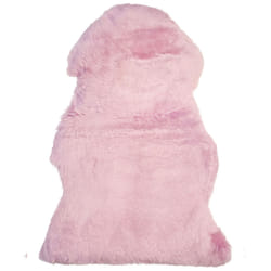 Sheepskin Rug Pink ULURU