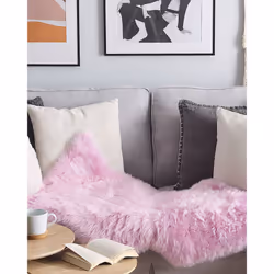 Sheepskin Rug Pink ULURU
